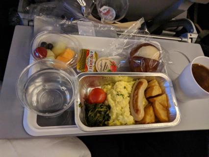 Frühstück bei der Lufthansa 😋