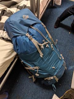 Conny's Rucksack, 21 kg